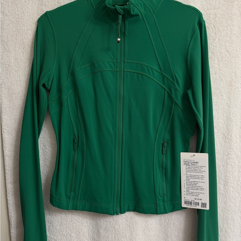 lululemon athletica Vibrant Green Utility Jacket